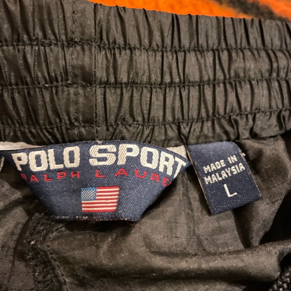 Vintage Polo Sport Windbreaker Pants Size Large - Picture 5 of 6